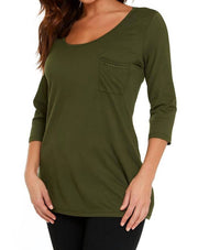 Angel Apparel - Microfiber Tunic With Pocket