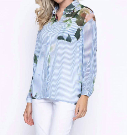 Picadilly - Button-down Shirt With Slits