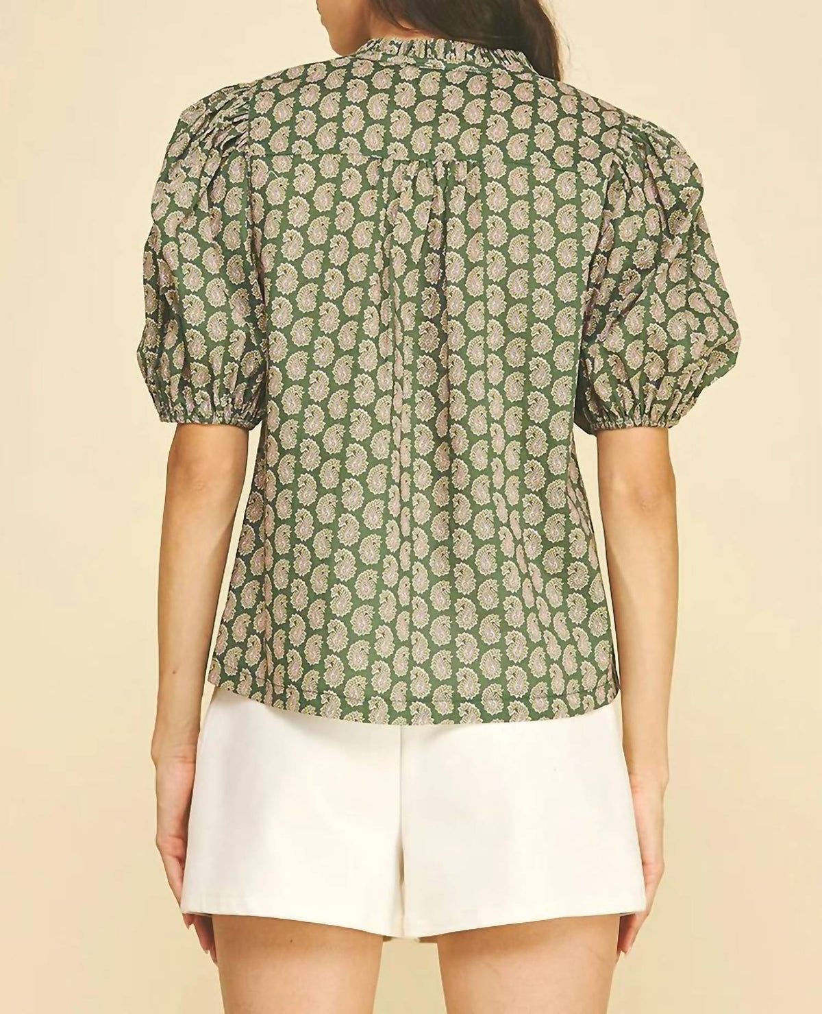 Pinch - Garden Party V-neck Top