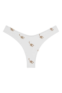 Montce - Added Coverage Lulu Zig-zag Stitch Bikini Bottom