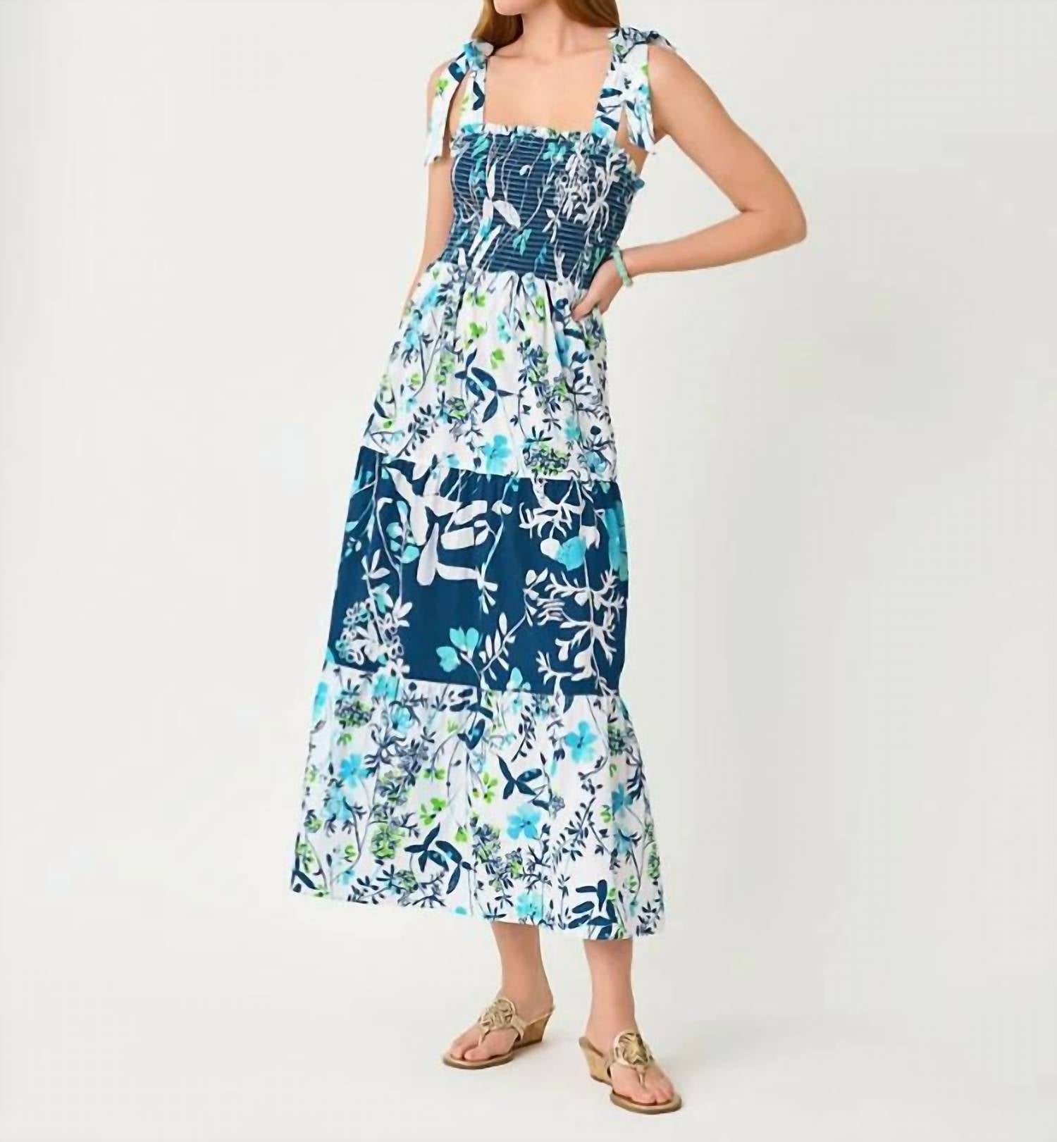 Lilly Pulitzer - ATHYN SMOCKED MAXI DRESS