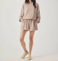 Splendid Elise Embroidered Shorts in fawn floral - women's shorts