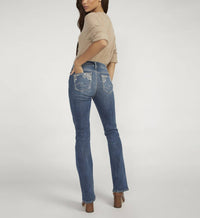 Silver Jeans Co - Mid Rise Comfort Fit Elyse Bootcut Jeans