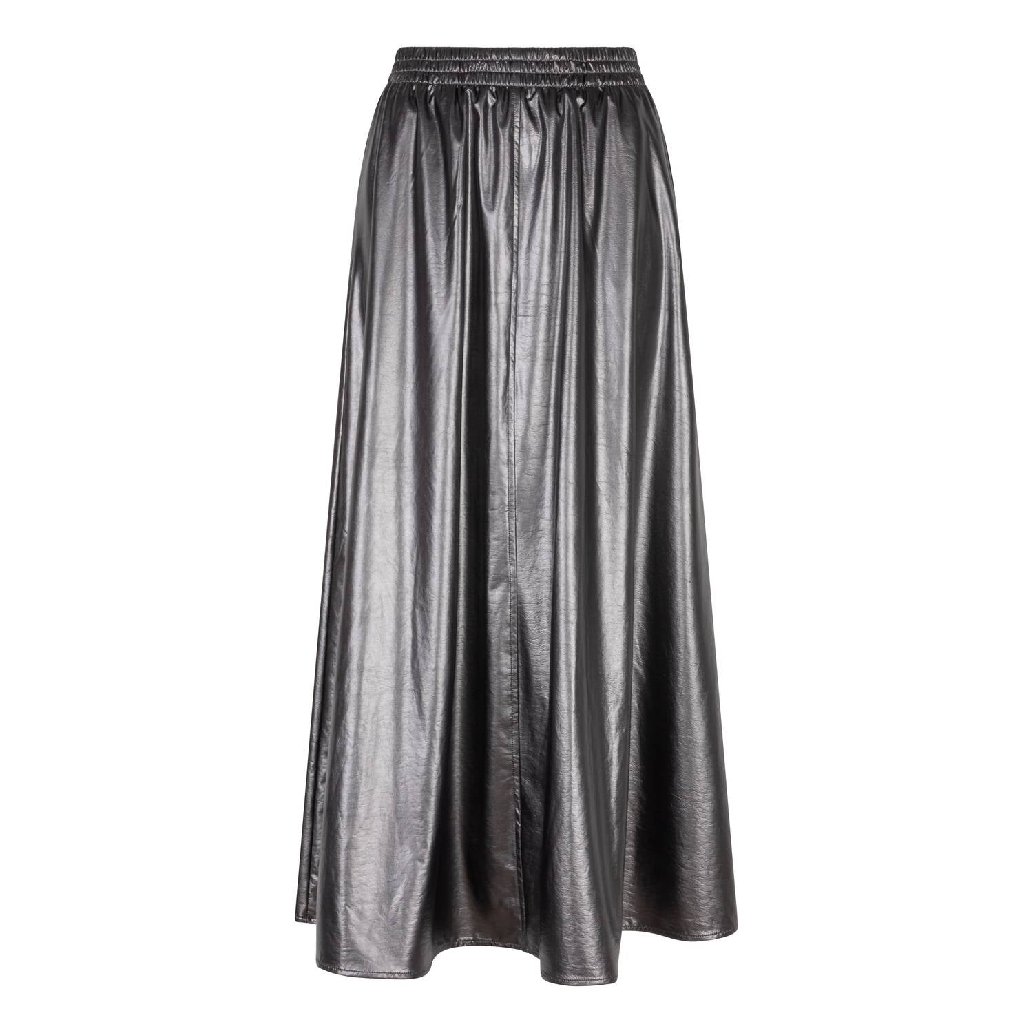 Esqualo - Women's Metallic Midi Skirt