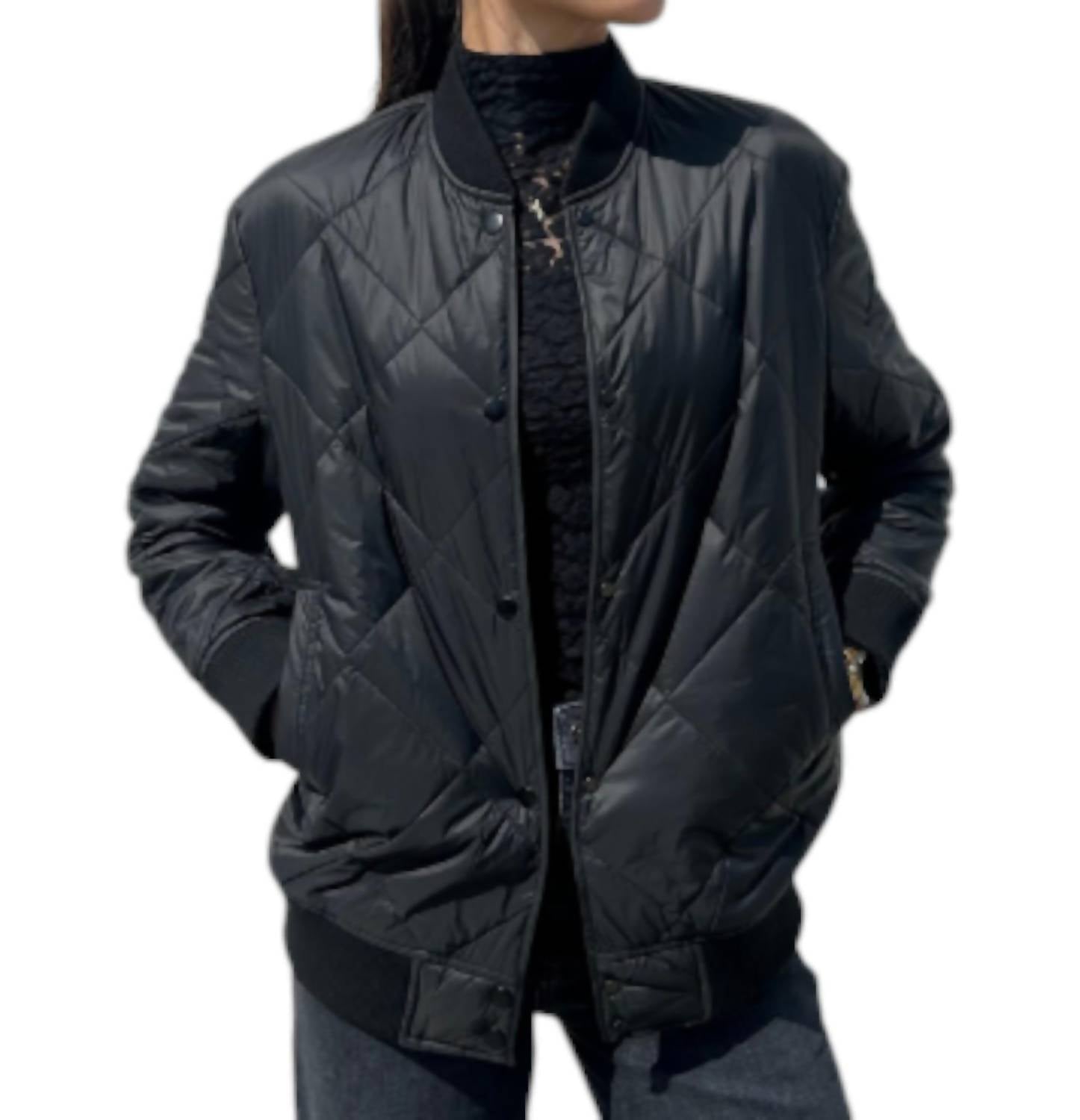 Elliott Lauren - Quilted Bomber Jacket