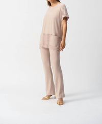 Joseph Ribkoff - Mesh Boxy Tunic