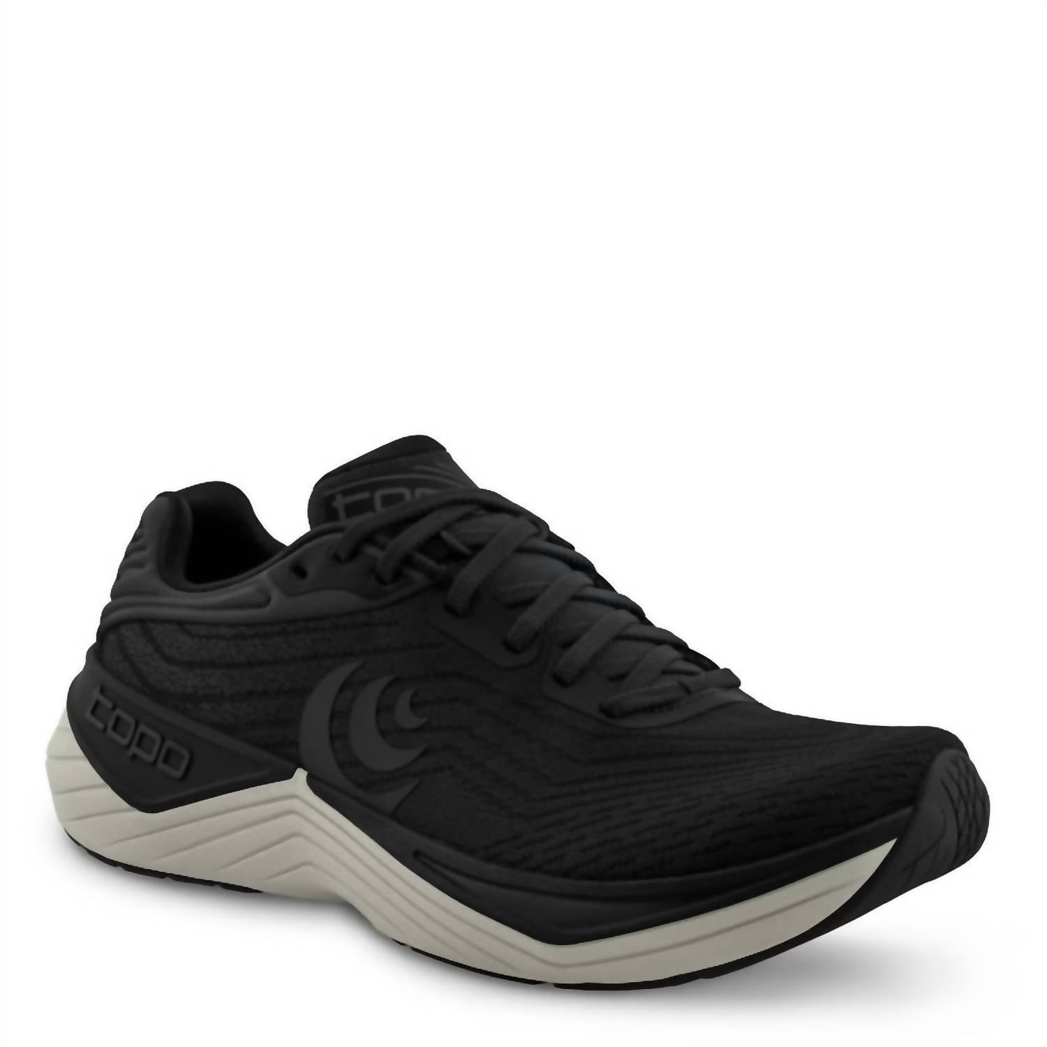 Topo Athletic Men's Ultrafly 5 Shoe in black charcoal 2 - men's shoe
