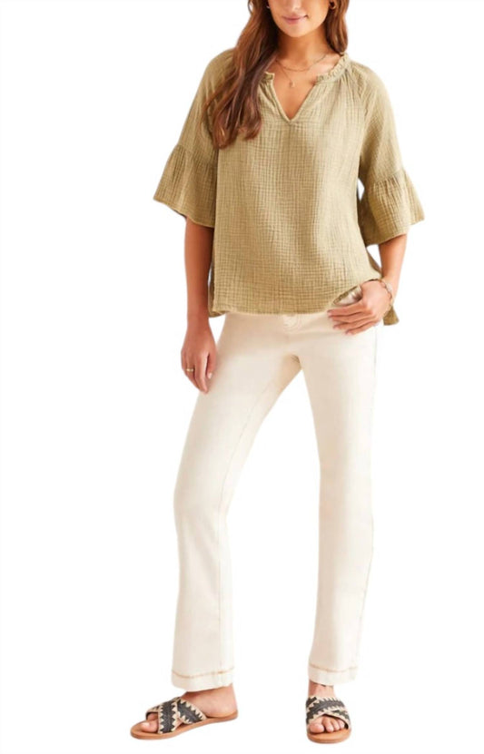 Tribal - Raglan Sleeve Bouse Top