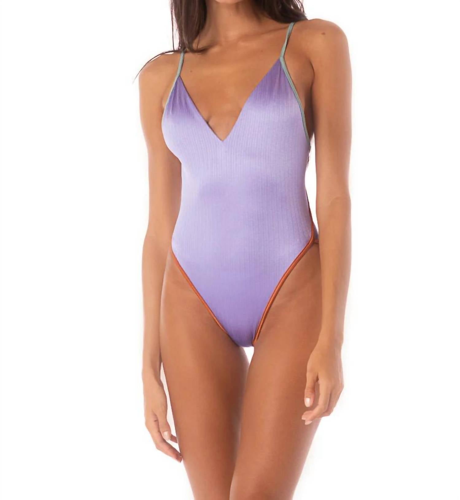Maaji - Wisteria Mae Classic One Piece Swimsuit
