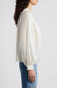Loveshackfancy - Carine Long Sleeves Top