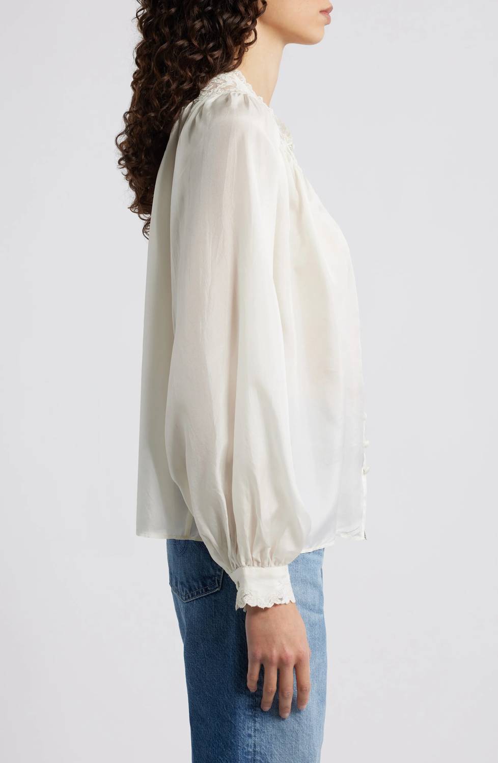 Loveshackfancy - Carine Long Sleeves Top