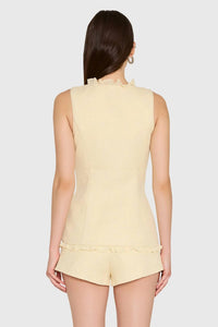 Amanda Uprichard - Kya Ruffle Top