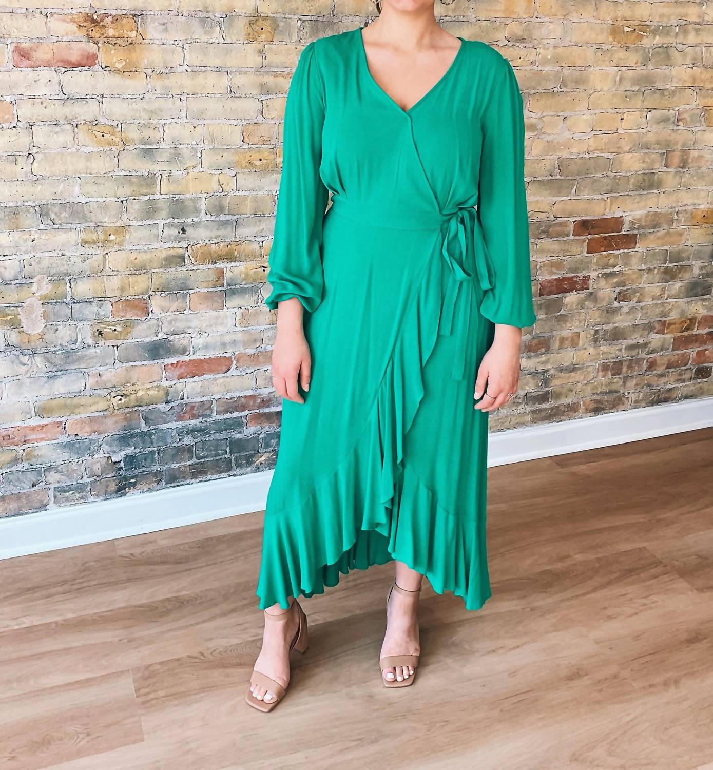 Bluivy - Adelina Maxi Wrap Dress
