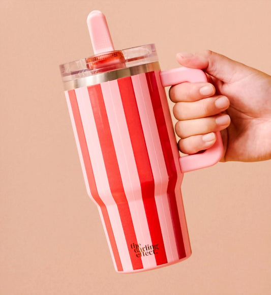 The Darling Effect - Peppermint Stripe 20 Oz Tumbler