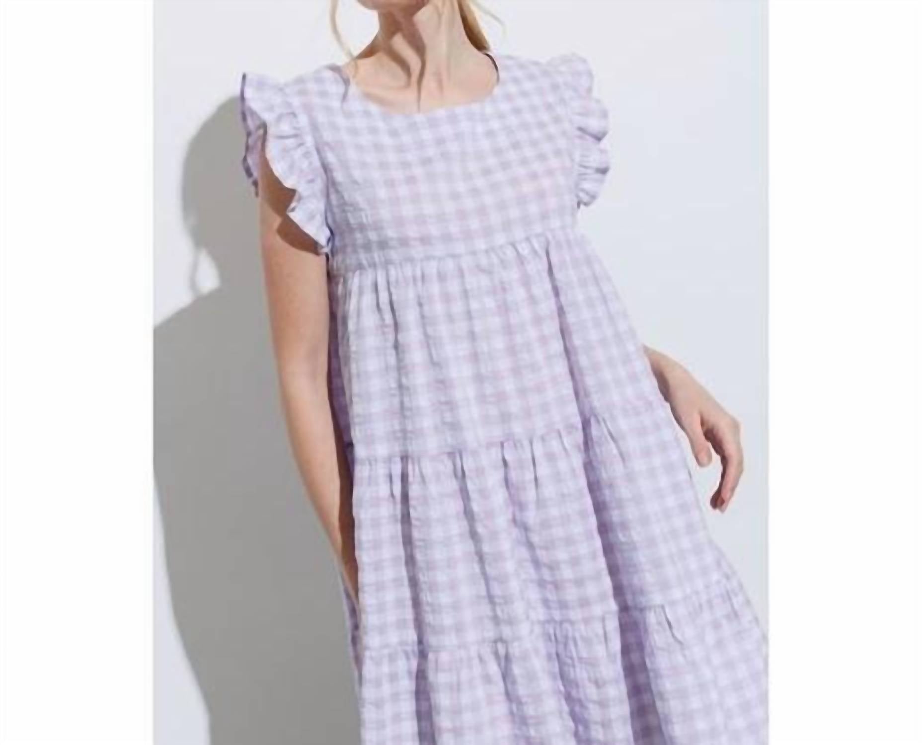 Aaron & Amber - Ruffle Dress