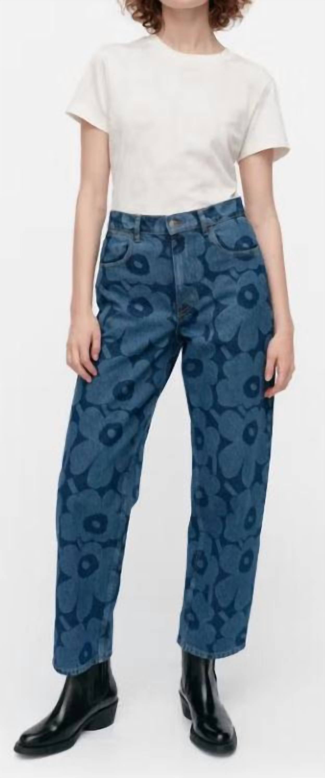 Marimekko - Maridenim Barrel Unikko Jeans