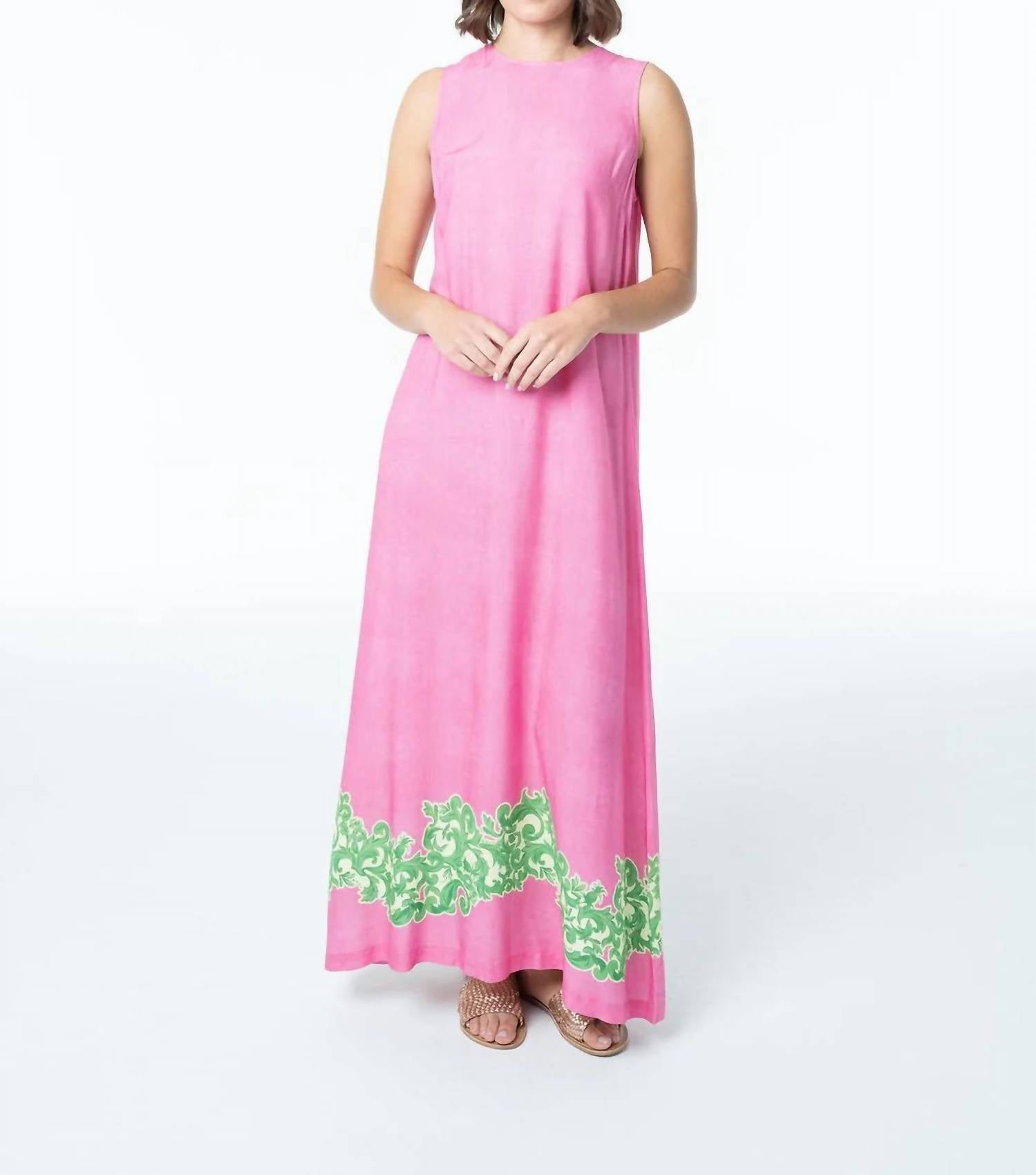 Briton Court - Stephe Summer Lattice Maxi Dress
