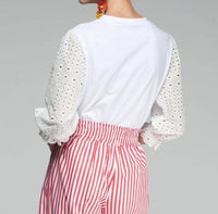 Vilagallo - Paula Sangallo Blanco T-shirt