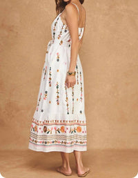 Strut & Bolt - Owen Embroidered Maxi Dress