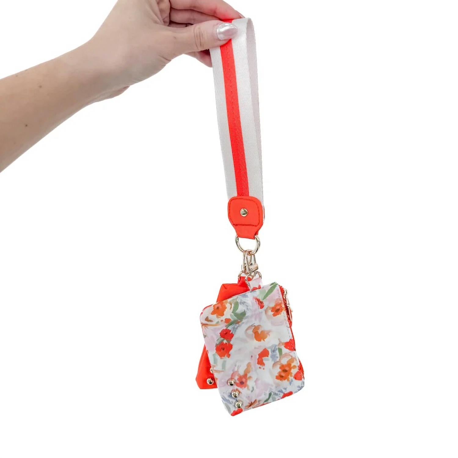 Pretty Simple - Women's Summer Spritz Dual Nylon Pouch Wristlet