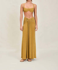 Devon Windsor - Dottie Sarong-style Maxi Skirt