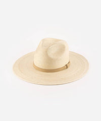 Gigi Pip Women's Blake Wide Brim Fedora Straw Hat in natural - women's hat
