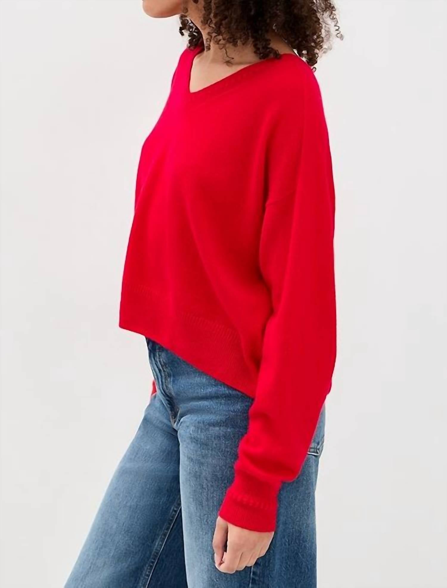 Tanya Taylor - Audrey Cashmere V-neck Sweater