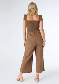 Coco + Carmen - Kohde Wide Leg Smocked Jumpsuit