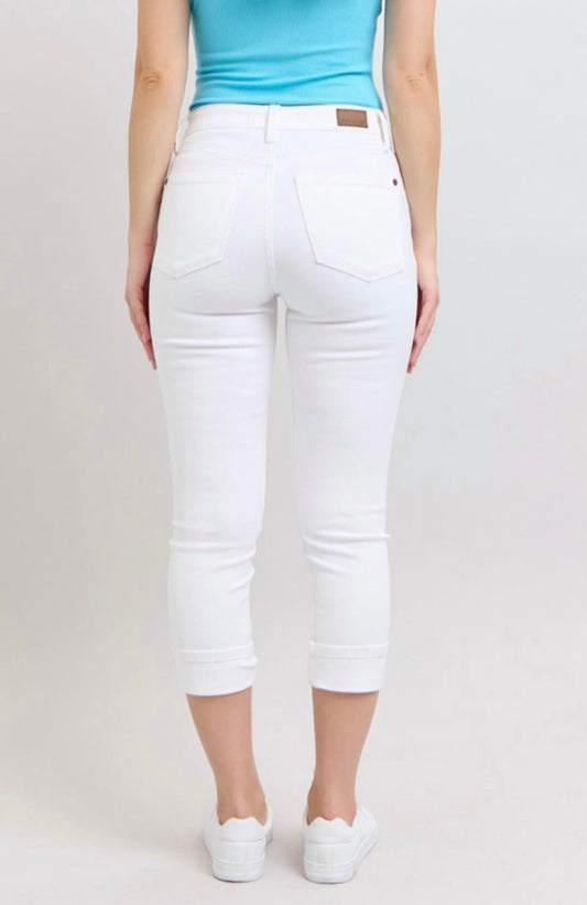 Judy Blue - Capri with Cuff Jeans