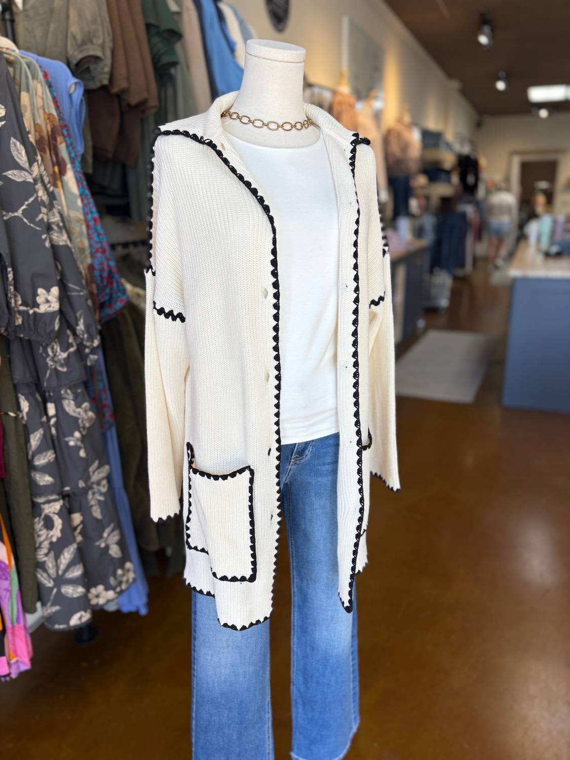 Another Love - Women's Tarla Long Knit Cardigan