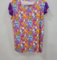 Charlies Project - Girl's Retro Pups Two Piece Loungewear Set