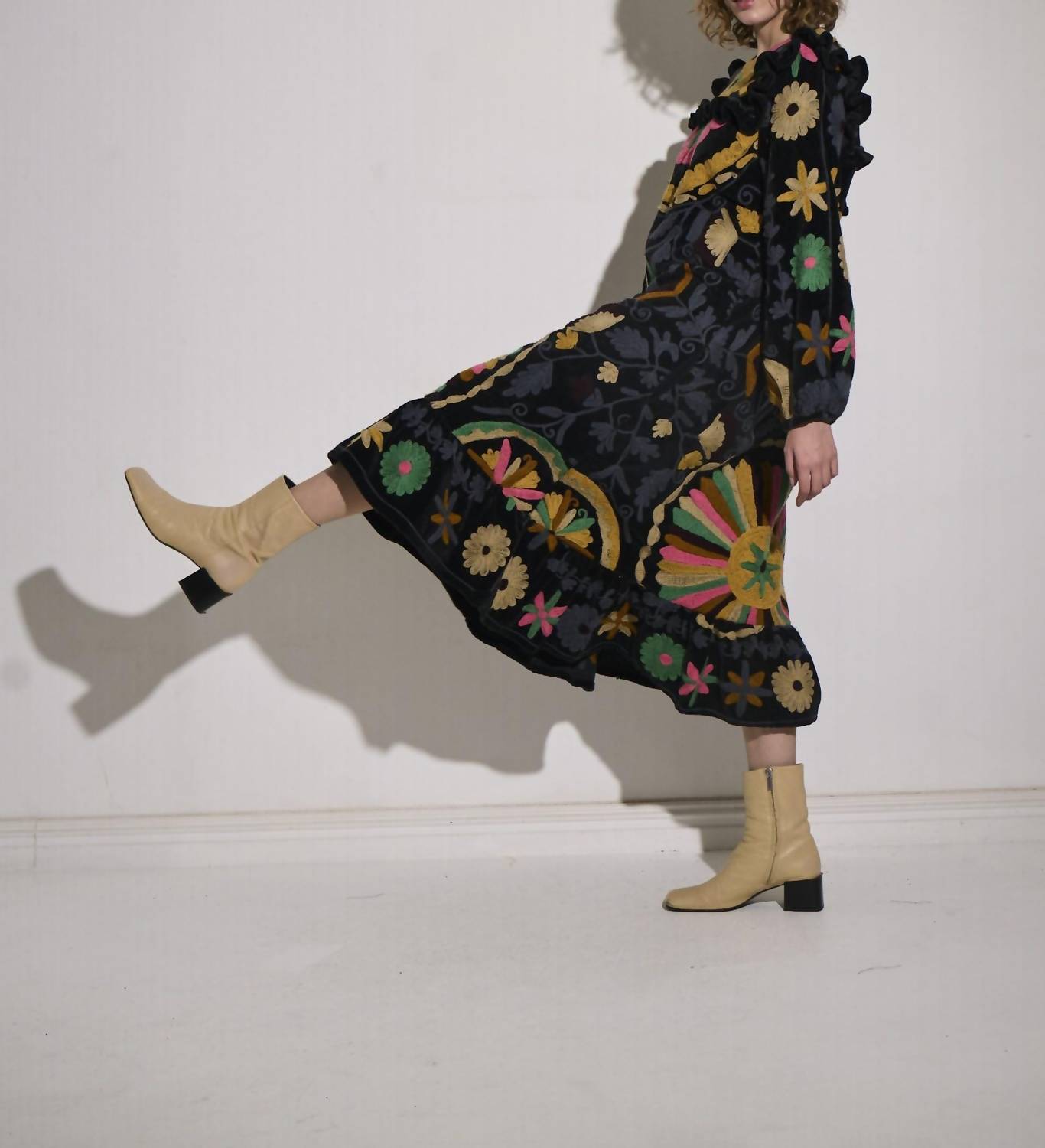 Asha - Suzani Maxi Dress