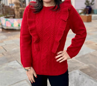See And Be Seen - Tunic Sweater Pullover Top
