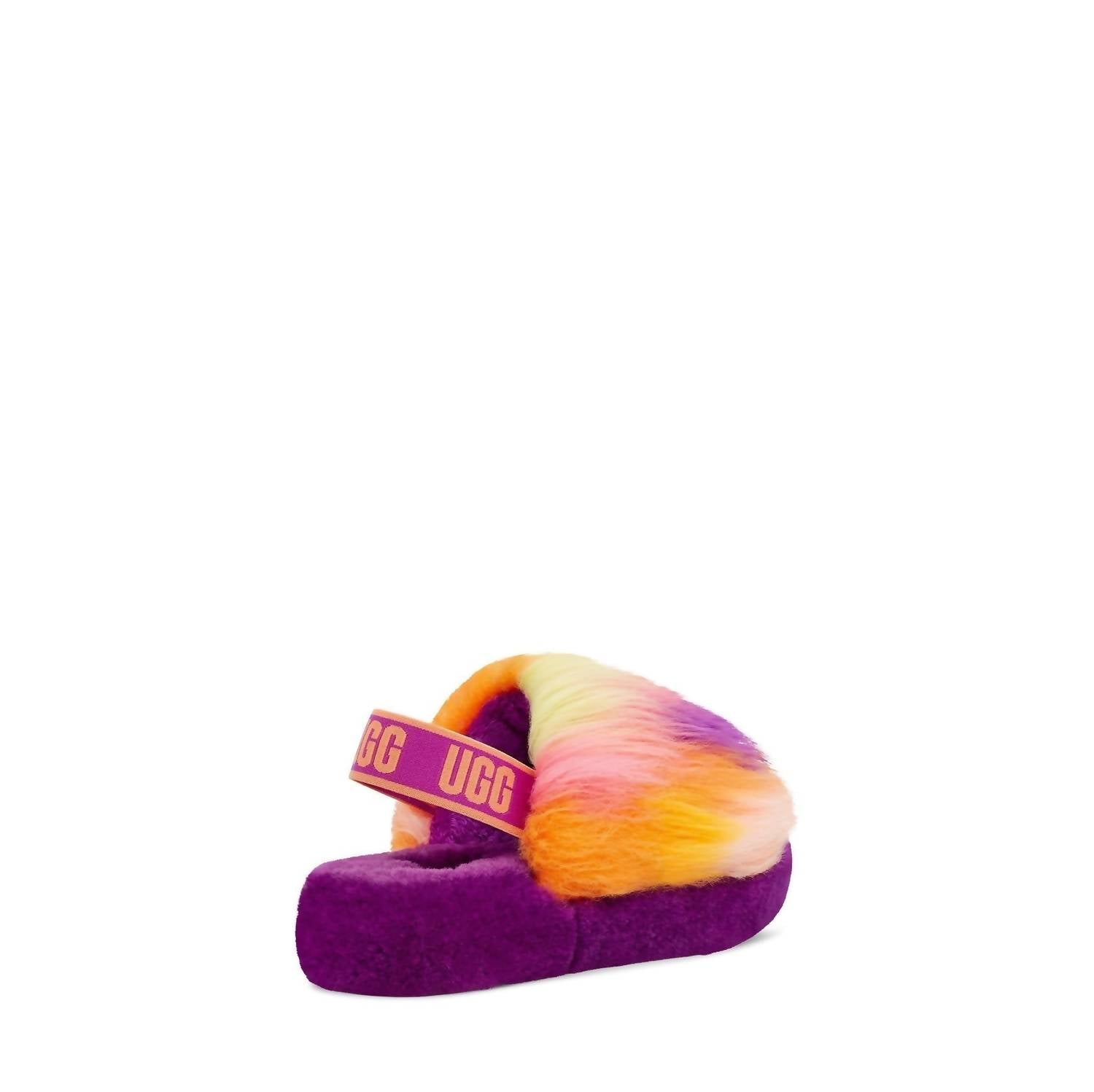 Ugg - Girl's Fluff Yeah Tie Die Slides