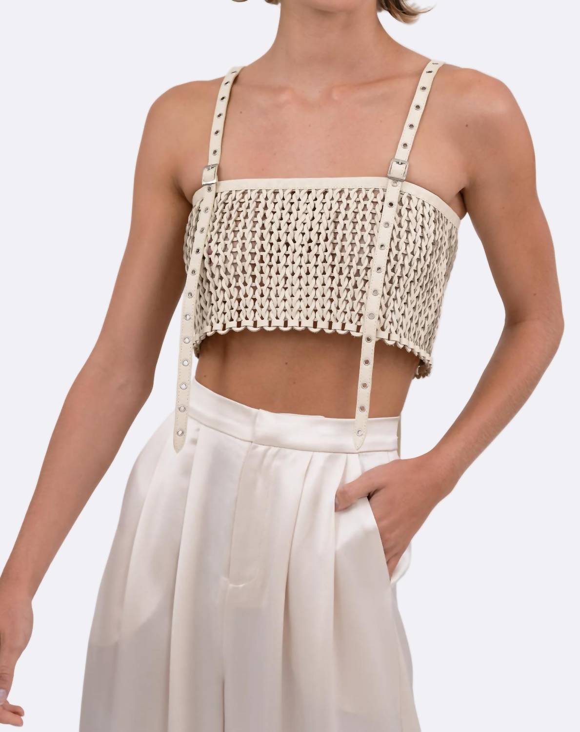 Nonchalant Label - Karter Crop Top
