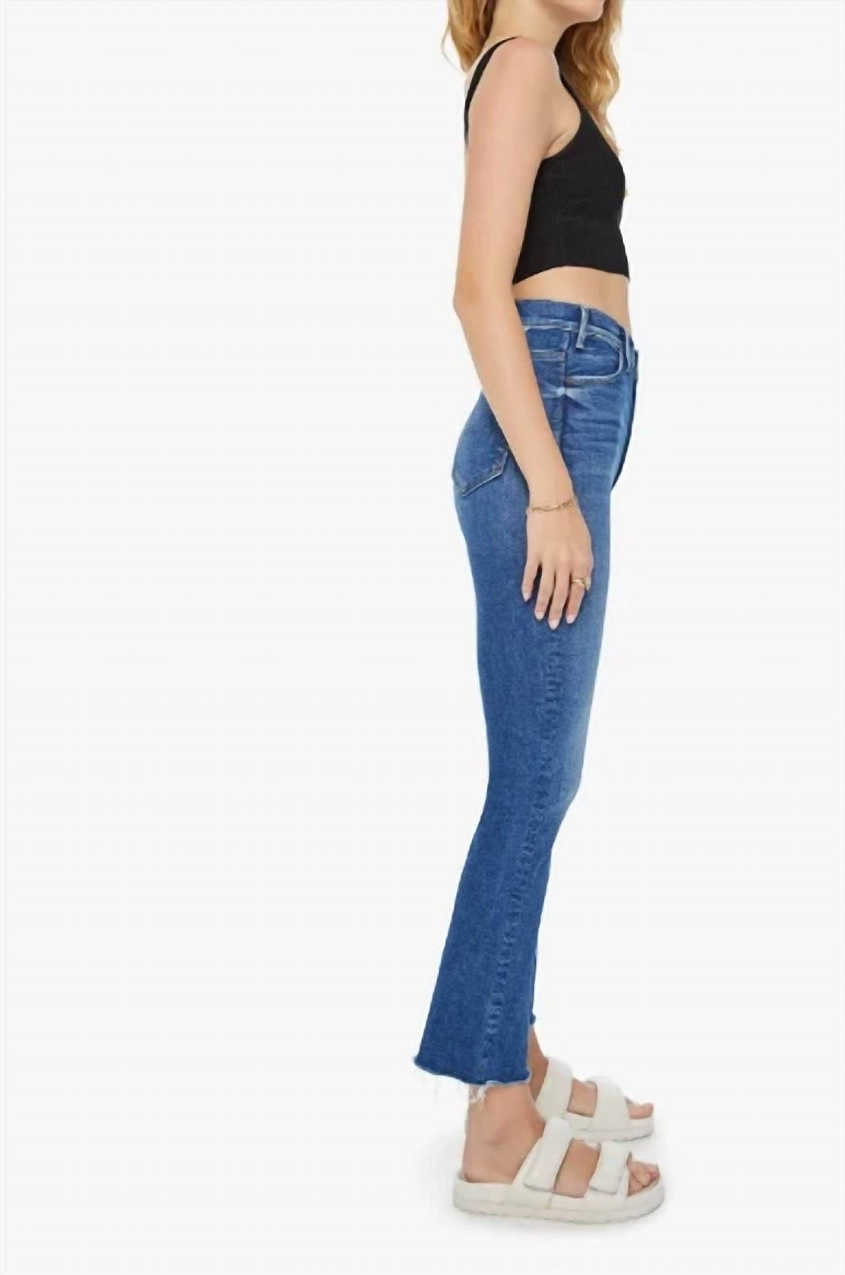 Mother - Hustler Ankle Fray Hem Jeans