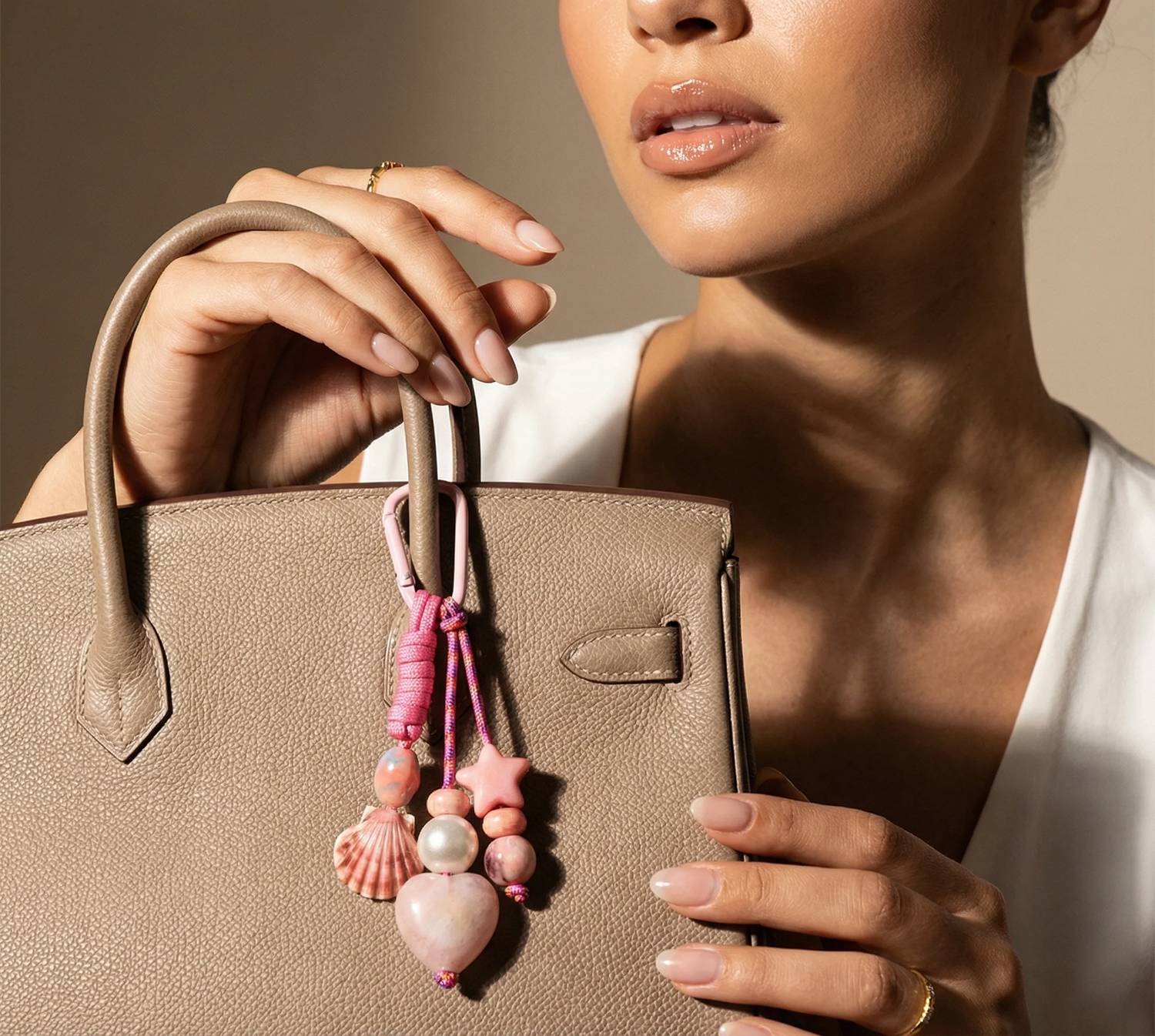 Macrae & Co - Women's Seashells On The Seashore Bag Charms