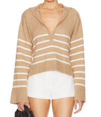 Matthew Bruch - Striped Sailor Knit Pullover Sweater