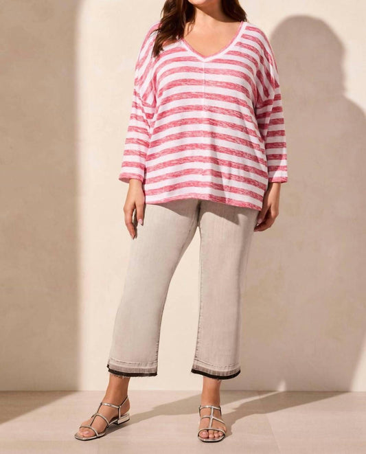 Tribal - Patterned Two Way Dolman Top