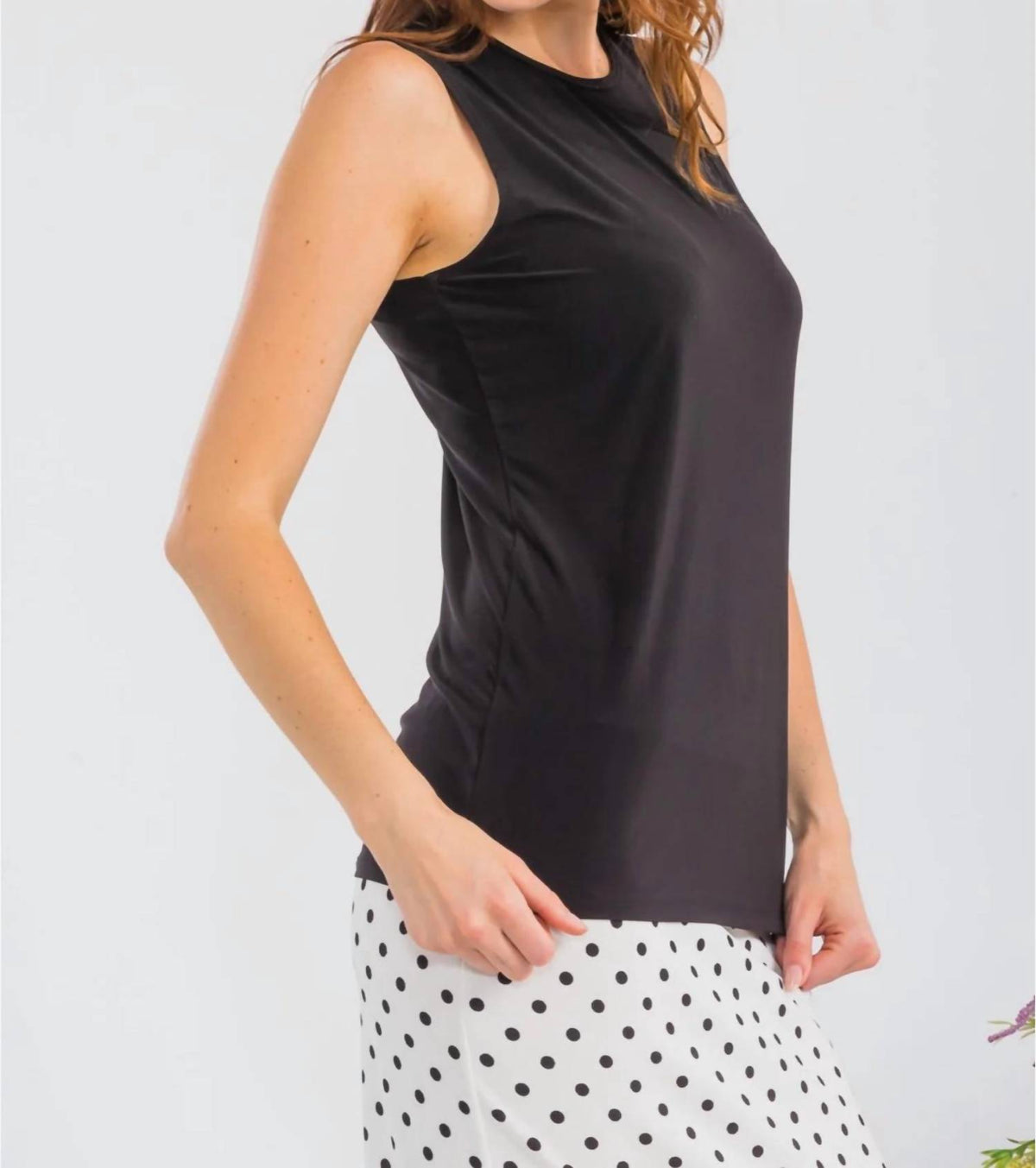 Celeste - Women's Modest Wrinkle Free Layering Sleeveless Top