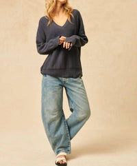 John + Jenn - Avery Ve-neck Sweater