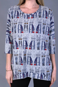Shana Apparel - Women's Fleece Dolman Sleeve Tee