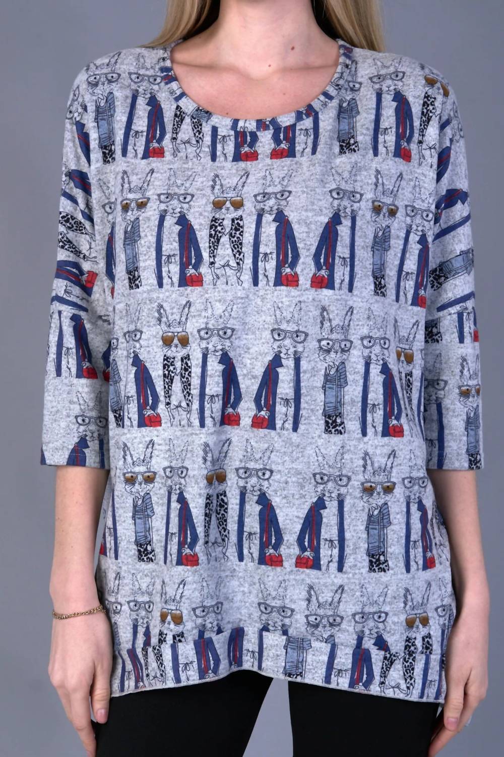 Shana Apparel - Women's Fleece Dolman Sleeve Tee