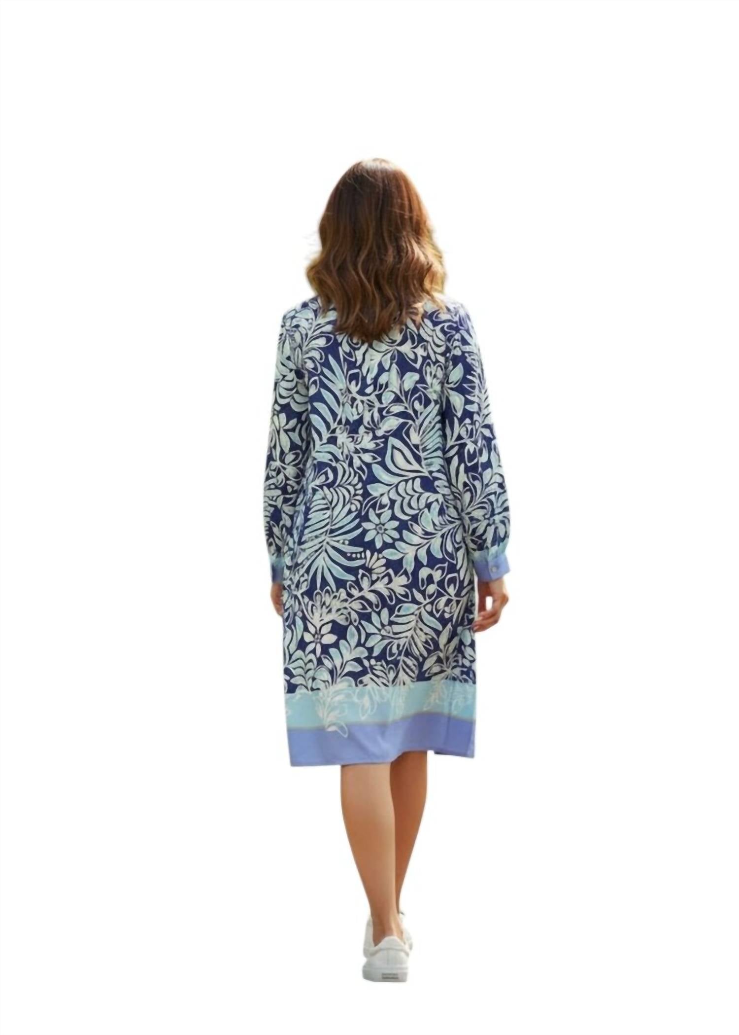 Lilly Pulitzer - Collared Button Long Sleeve Dress