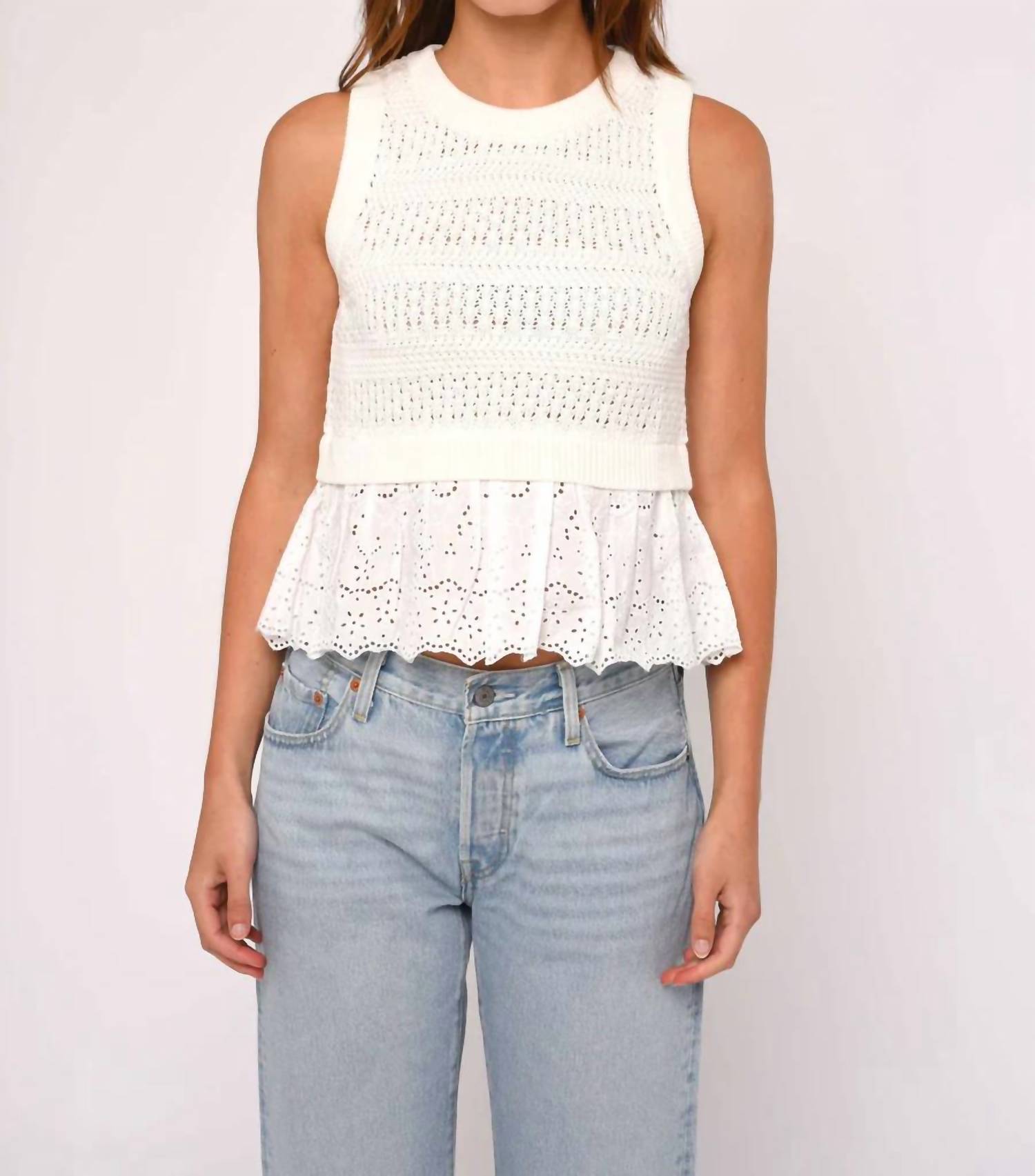 Love The Label - Ebba Sweater Tank Top