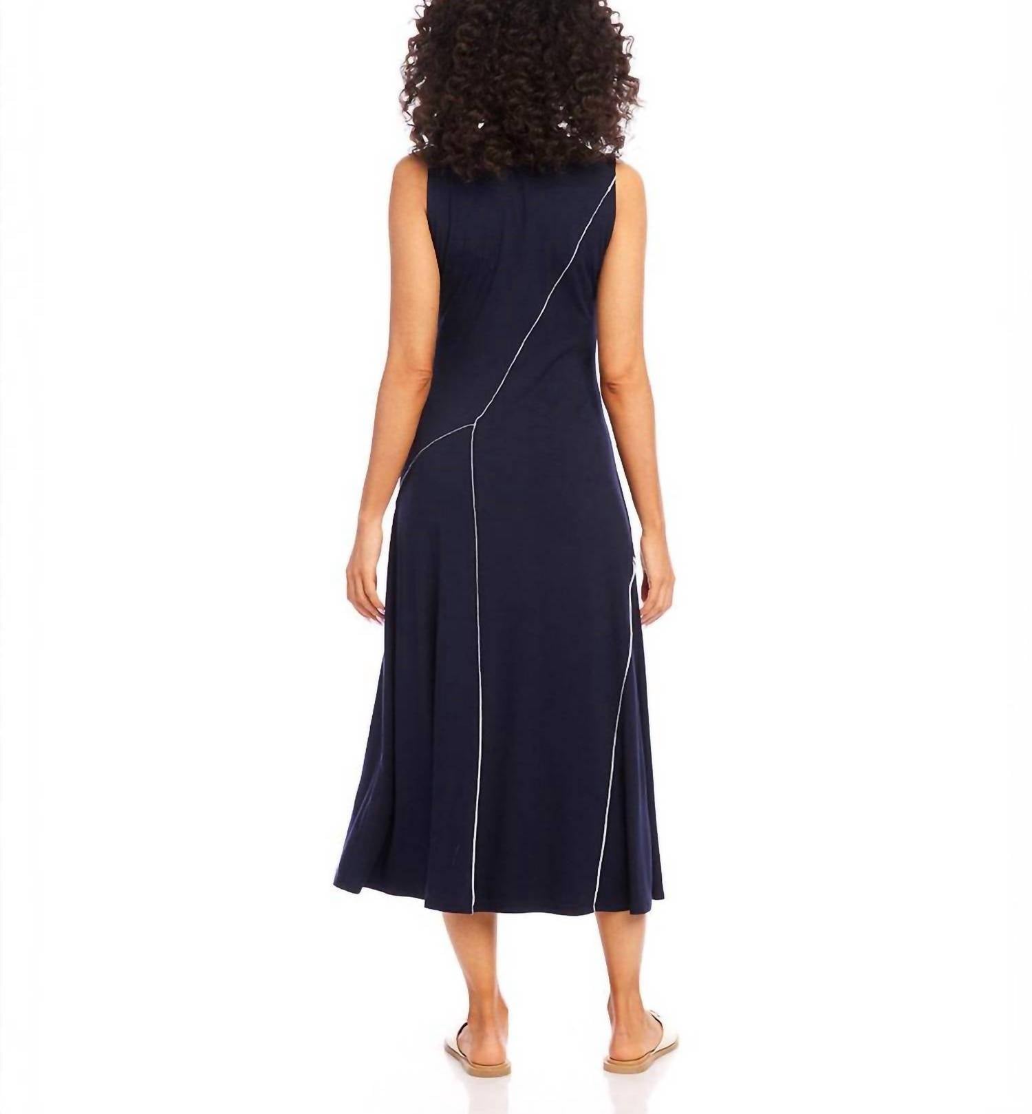Karen Kane - Reverse Seam Midi Dress