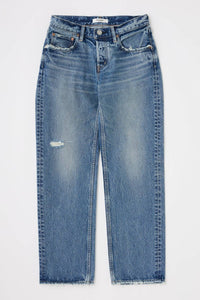 Moussy - Carlstadt Low-rise Straight Jeans