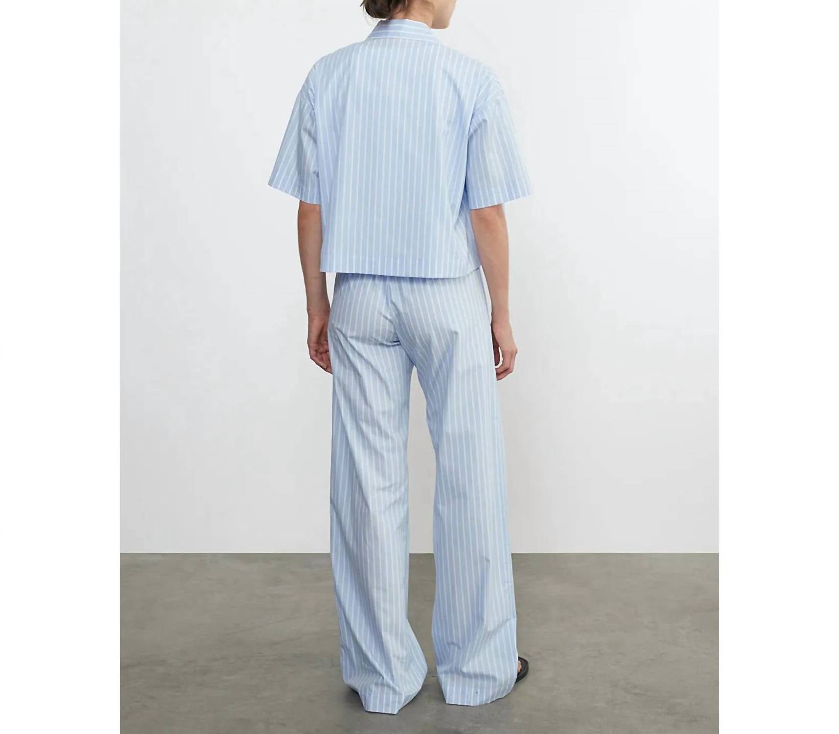 Enza Costa - Poplin Mariner Shirt