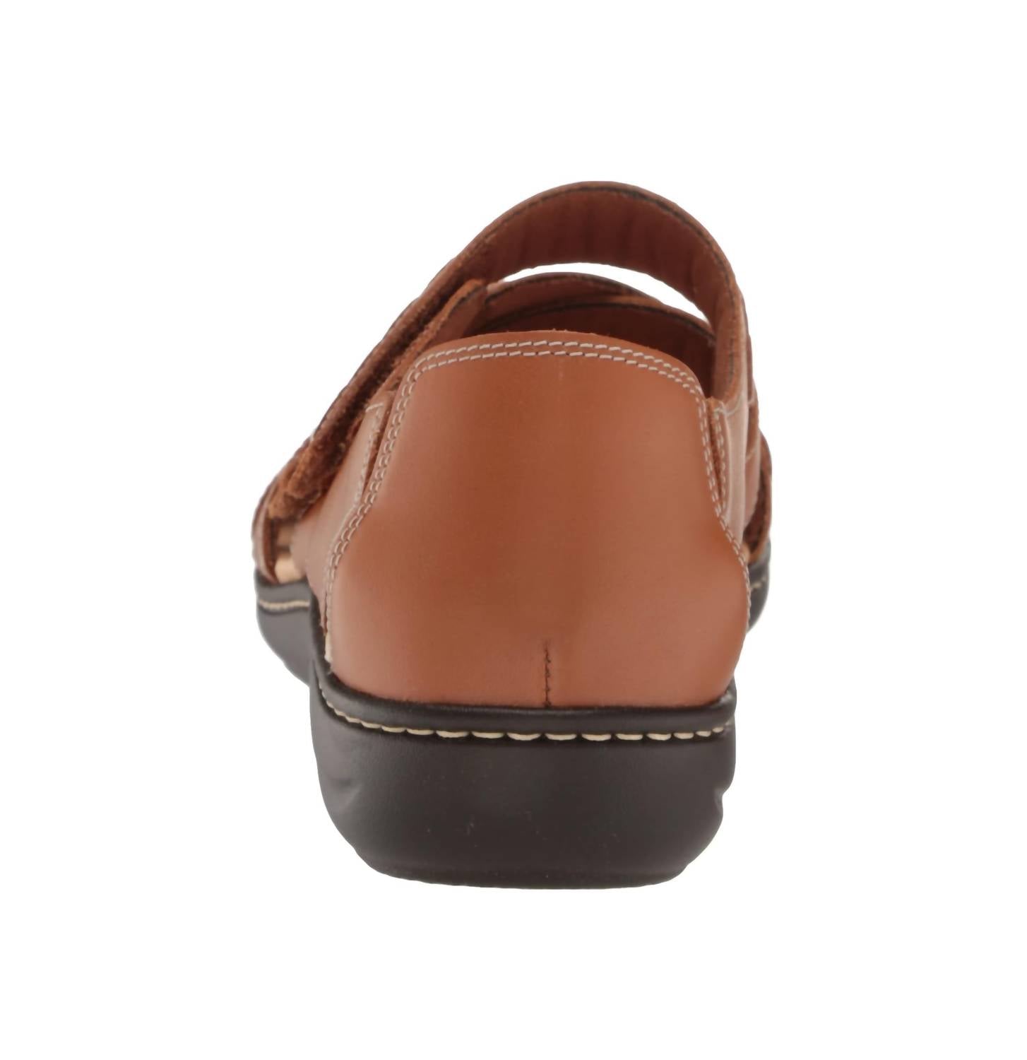 Clarks Women's Laurieann Holly Sandal in tan leather - women's sandal - view 5