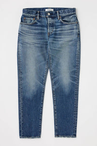 Moussy Sycamore Tapered Jean in blue - women's jeans - view 4